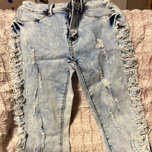 Pink label jeans size 5girls